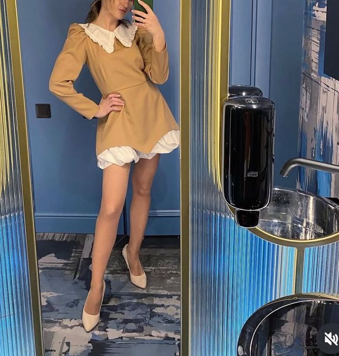 Ексклюзив! сукня Mon Blanche беж