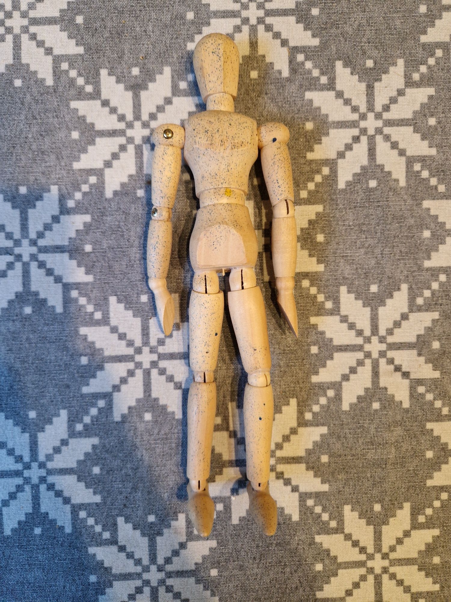 Manekin, figurka,  postać do rysowania ok 20 cm