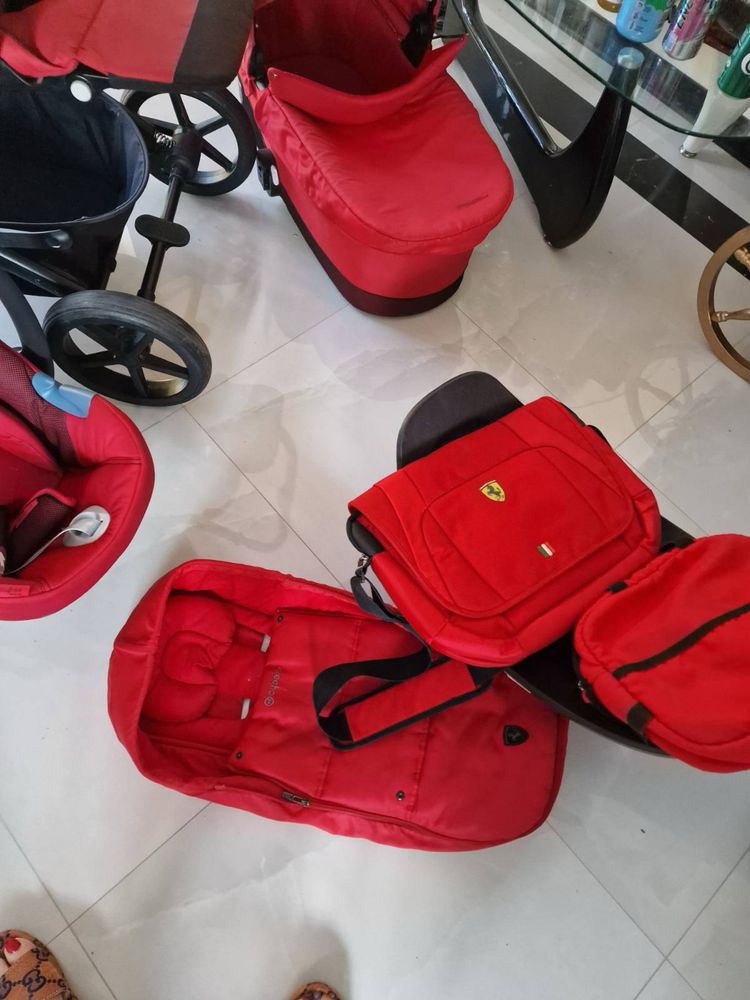Cybex ferrari wózek, cybex ferrari spacerówka, cybex ferrari nosidełko
