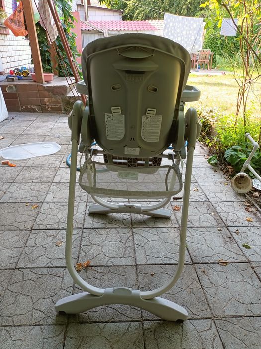 Стільчик для годування, шезлонг chicco Polly magic 0+