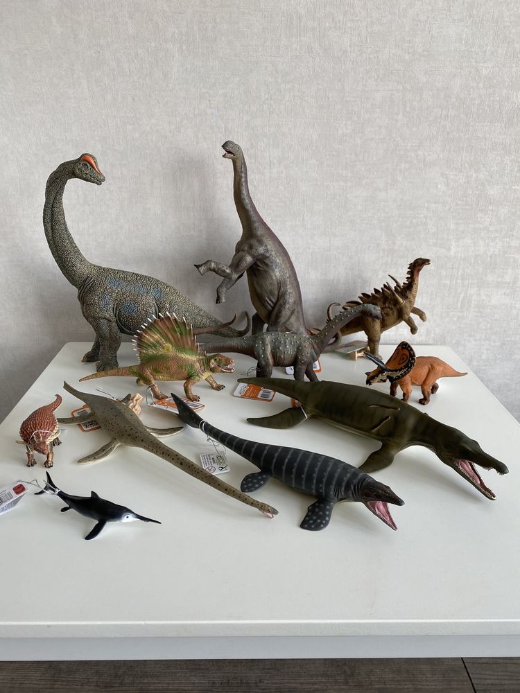 Доисторические животные, динозавры, дерево CollectA, Safari, Schleich