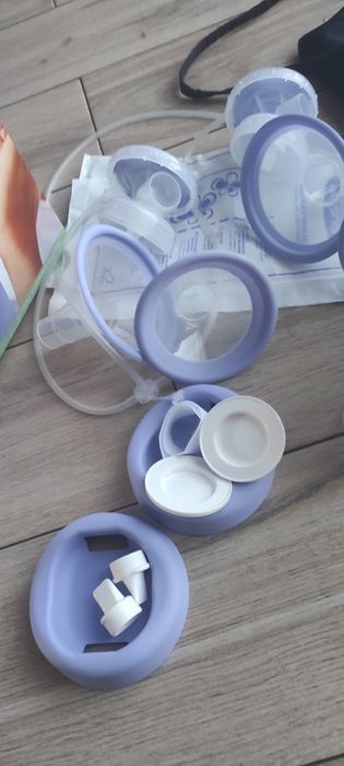 Kompletny zestaw laktator lansinoh elektryczny podwójny