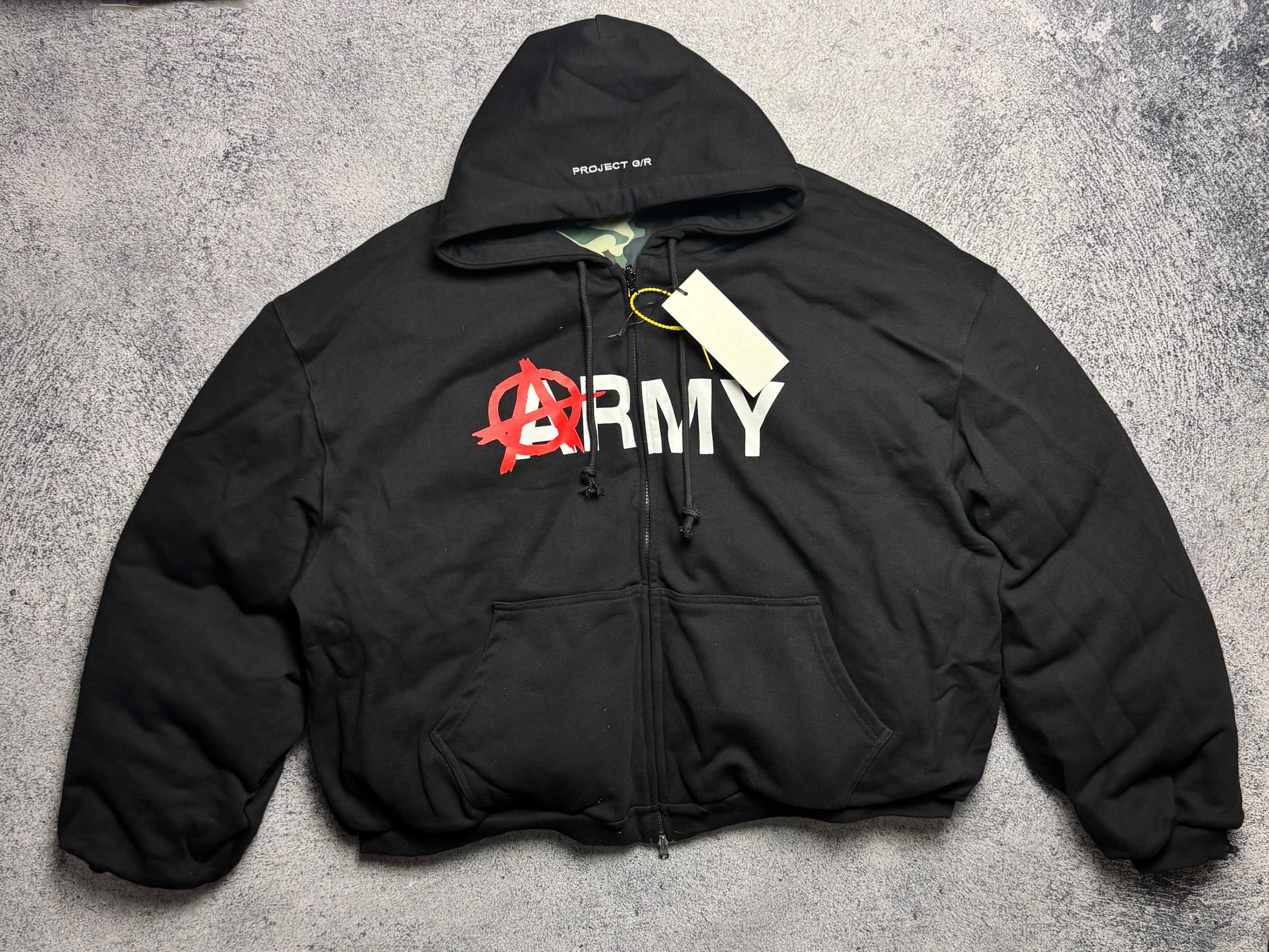 Двосторонній бомбер Grailz Project Reversible Hooded G/R