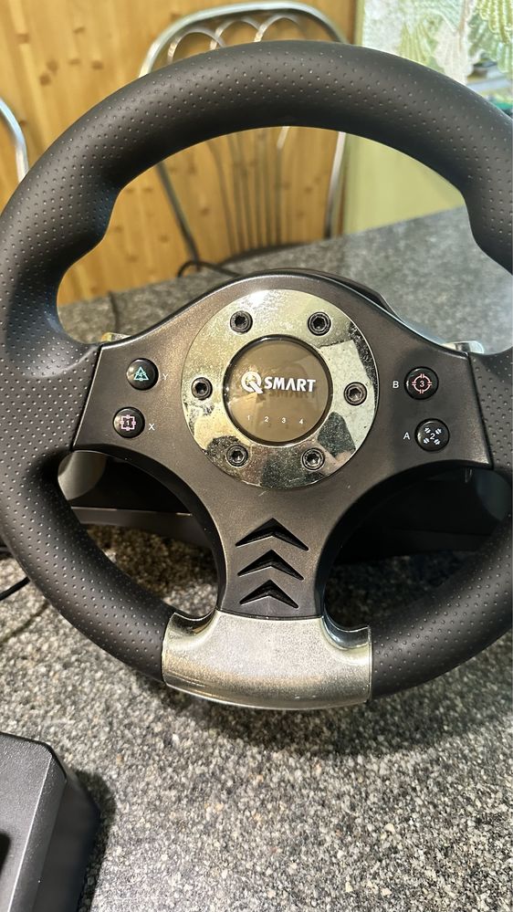 Ігрове кермо Q-SMART SW6060 Suzuka PRO (4w1)