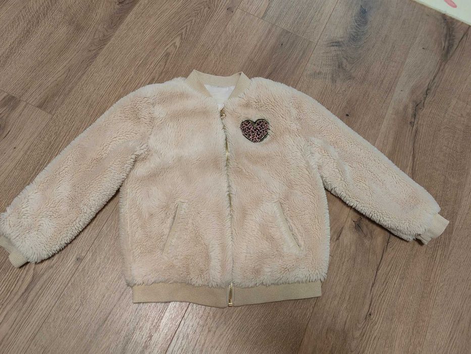 Костюмчик леопардовий для дівчинки zayets kids на флісі світшот  zara