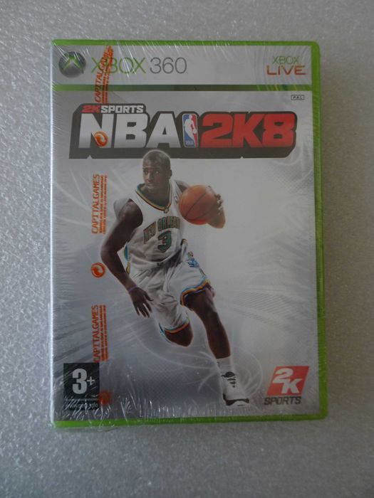Jogo X-Box NBA 2K8 (selado)