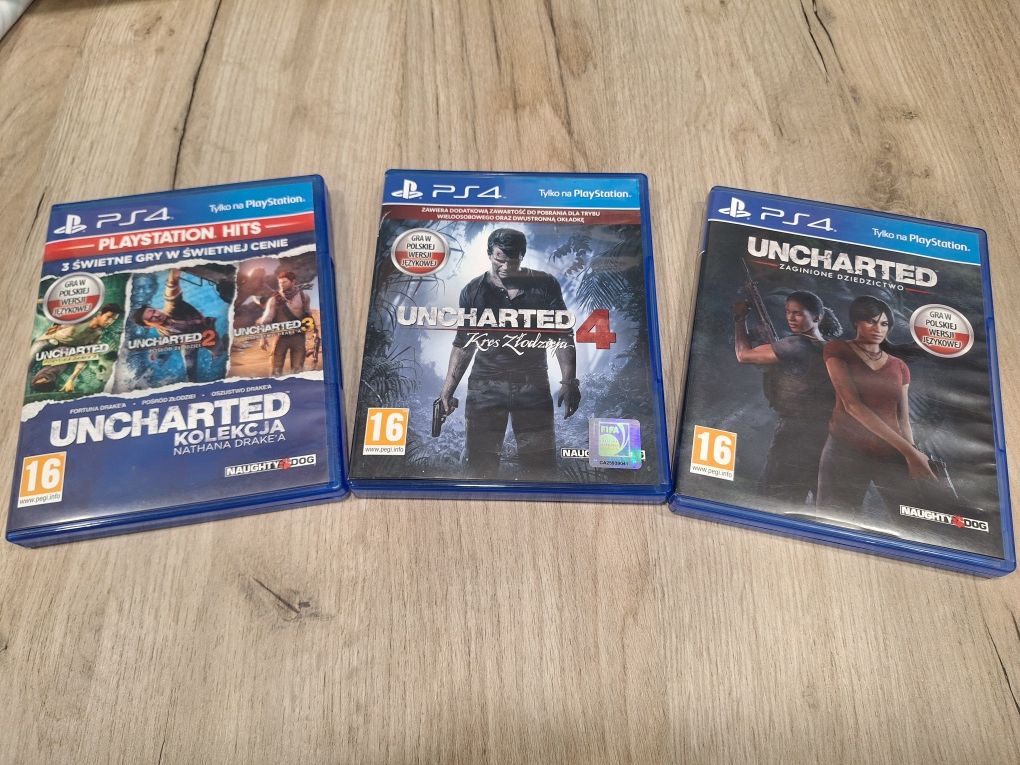 Kolekcja Uncharted PlayStation 4 PL