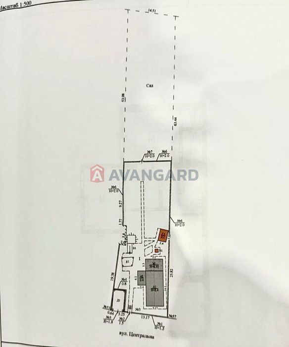 Продам ветхий домик с участком 13 соток в с.Любимовка, Приднепровск