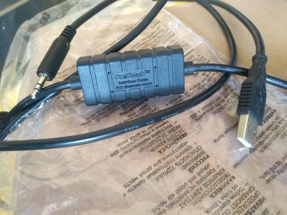 Kabel USB do glukometru OneTouch Select