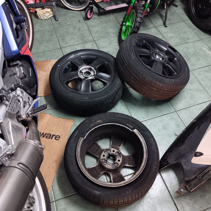 2 jantes seat com 2 pneus