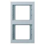 1323.7024 Berker K.1 Ramka podwójna pionowa, aluminium mat