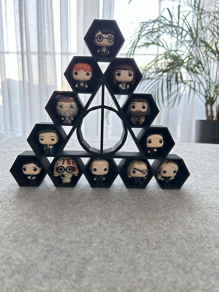 DRUK 3D. Półka na figurki funko pop Harry Potter