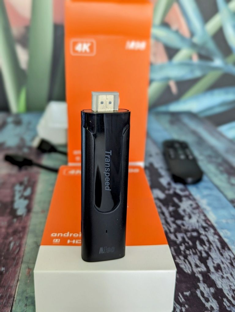 Тв-приставка ( TV box stick) Transpeed M98Y9 Amlogic S905Y4 4/64+пульт
