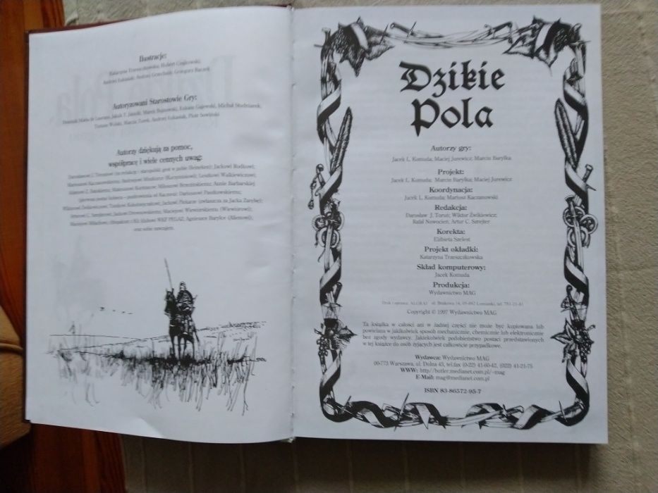 Szlachecka gra fabularna Dzikie Pola pierwsza edycja