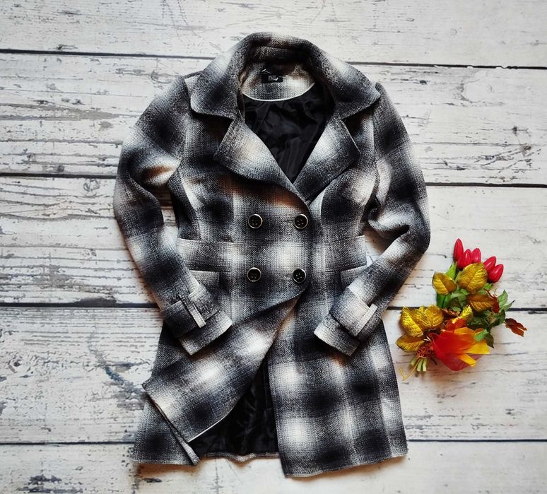 F&F śliczny markowy NOWY płaszcz rozmiar 36