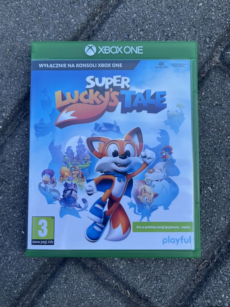 Super Lucky’s Tale gra xbox One PL dla dzieci