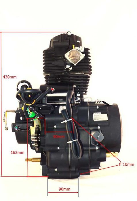 Silnik 250cc do Motocykla atv 167FMI JUNAK Romet K125 ZK50 CRS50