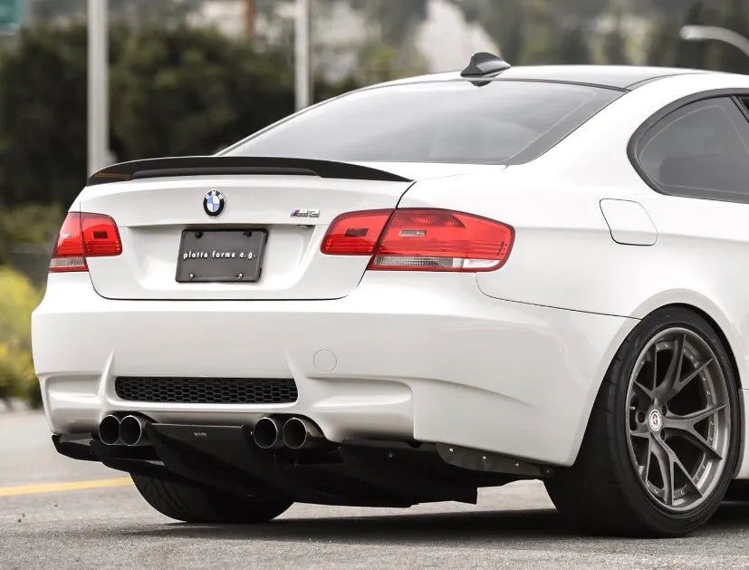 LIP SPOILER AILERON BMW SÉRIE 3 E92 E93 M3 M PERFORMANCE PRETO BRILHO