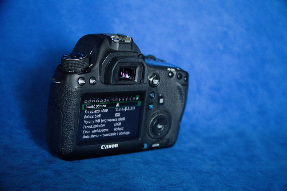 Canon EOS 6D przebieg 59 tys, stan bdb