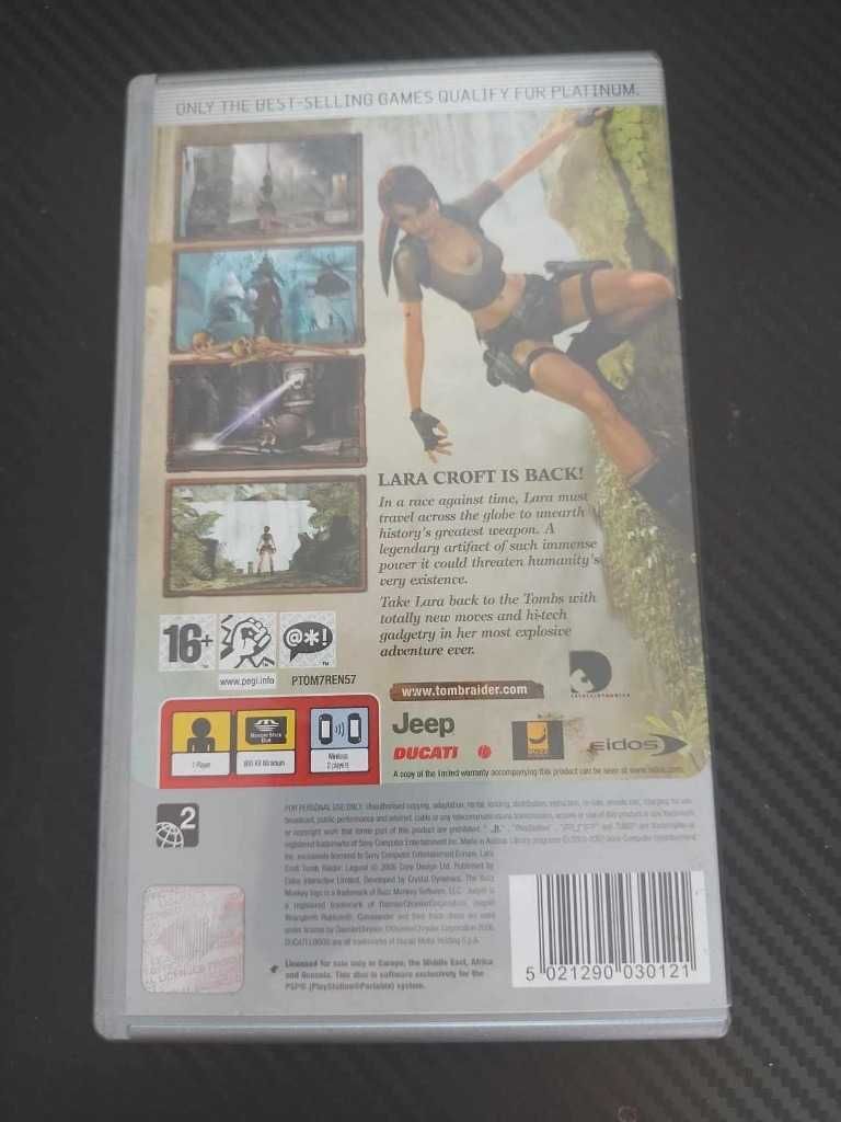 Lara Croft Tomb Raider Legend PSP używana