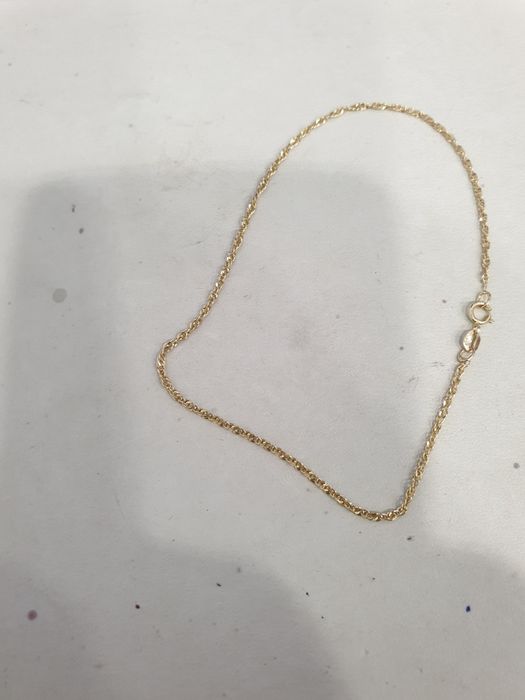 Złota damska  bransoletka 585 Dł 22cm