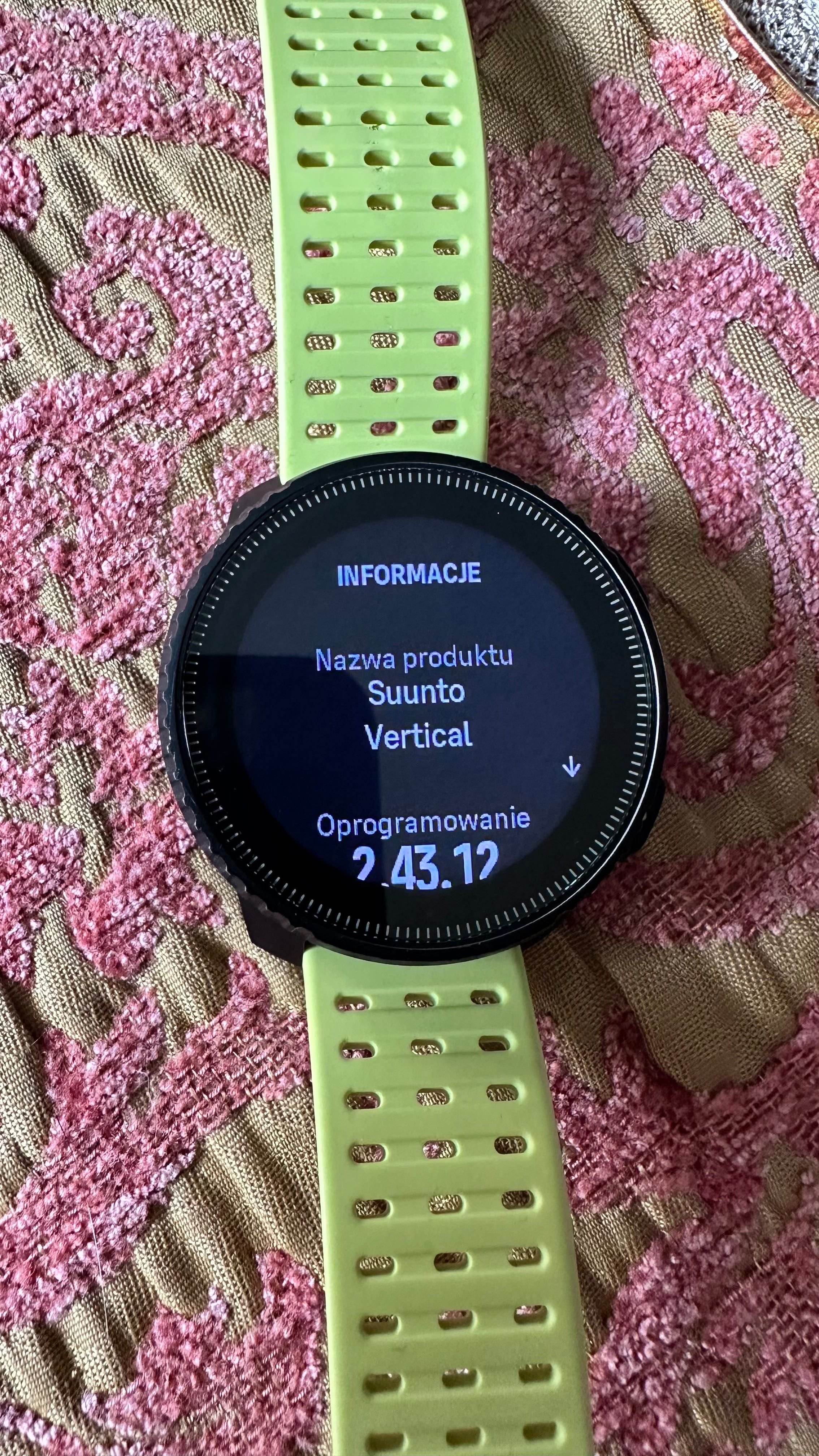 Suunto Vertical Black Lime