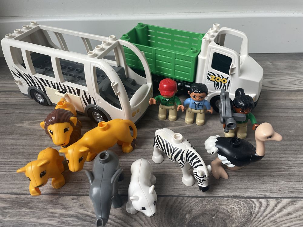Lego Duplo zoo safari dwa zestawy 10502 i 6172