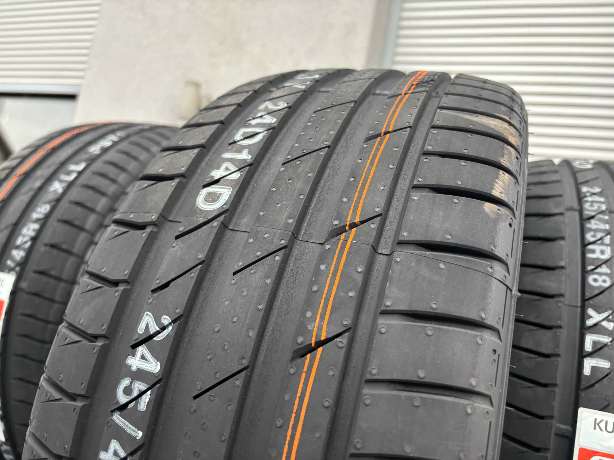 4szt letnie 245/45R18 Kumho Ecsta 100Y XL C,A,72db Prosto z fabryki!