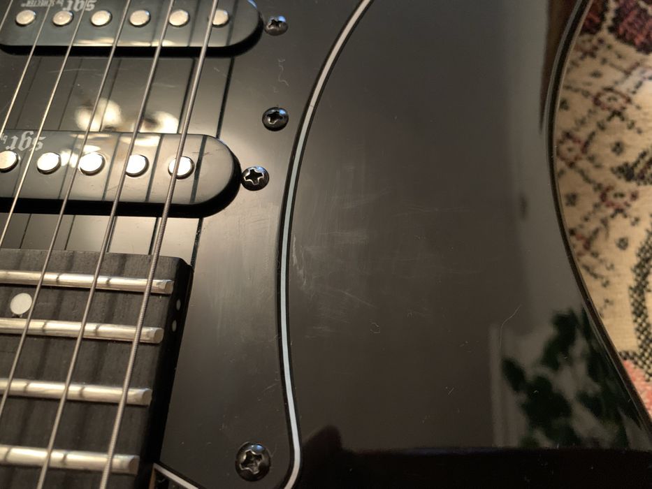 Електрогітара SGR by Schecter Banshee-6 FR BLK