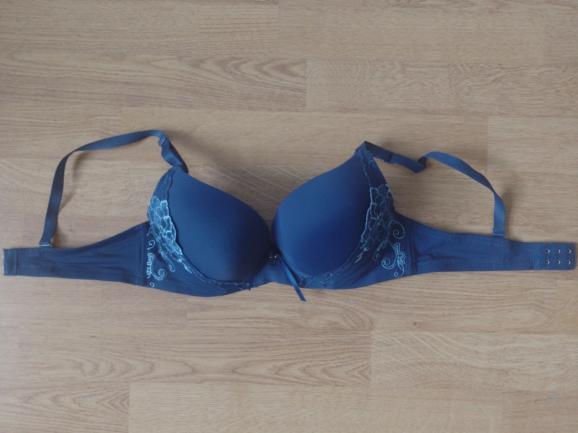 Granatowy stanik push up Lemila Lingerie 80C