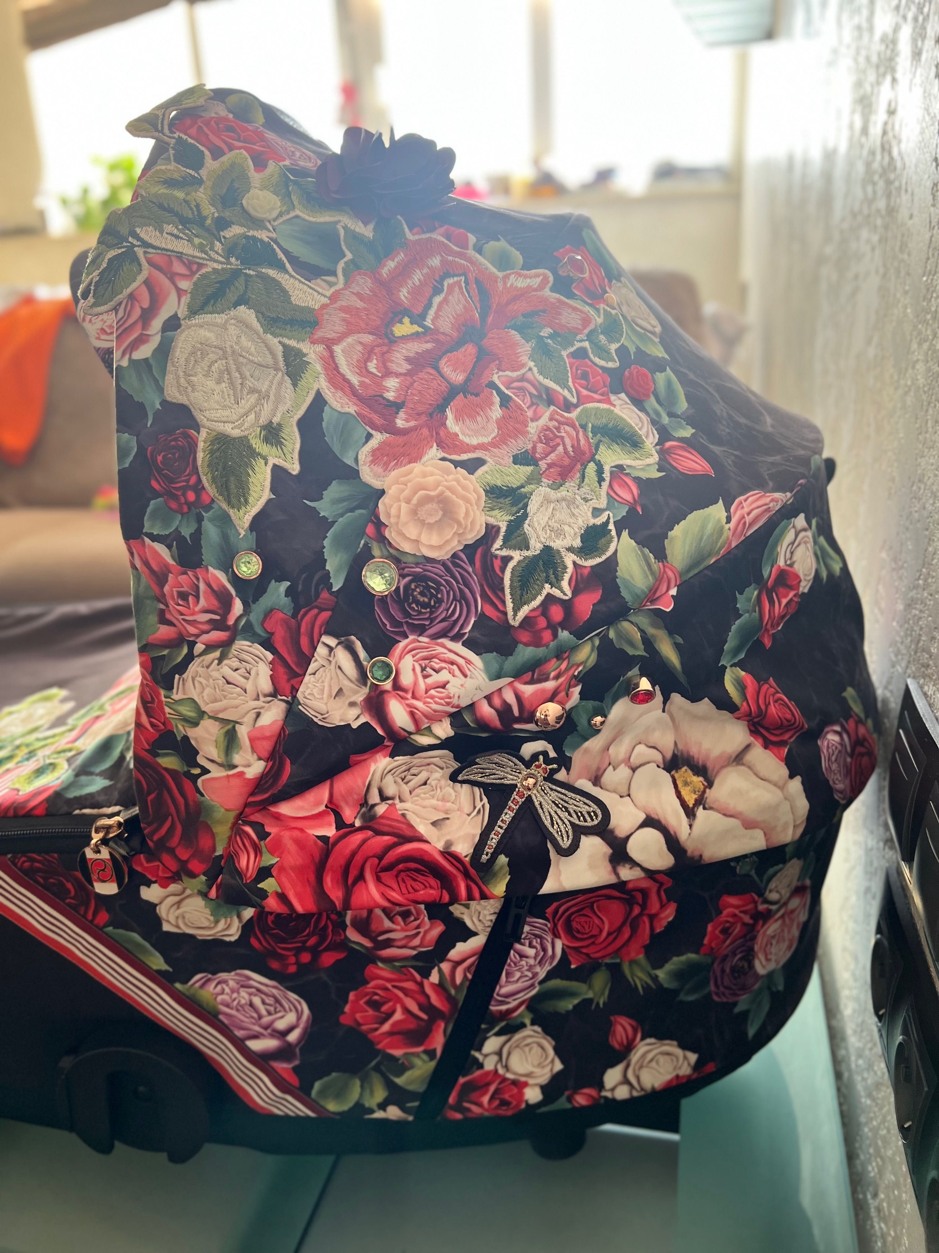 Mios Люлька Cybex Mios Spring Blossom Dark
