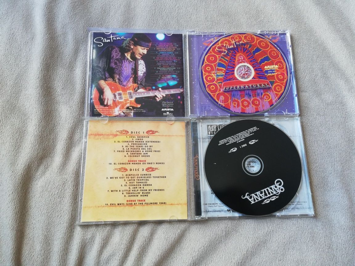 2 CDs Carlos Santana