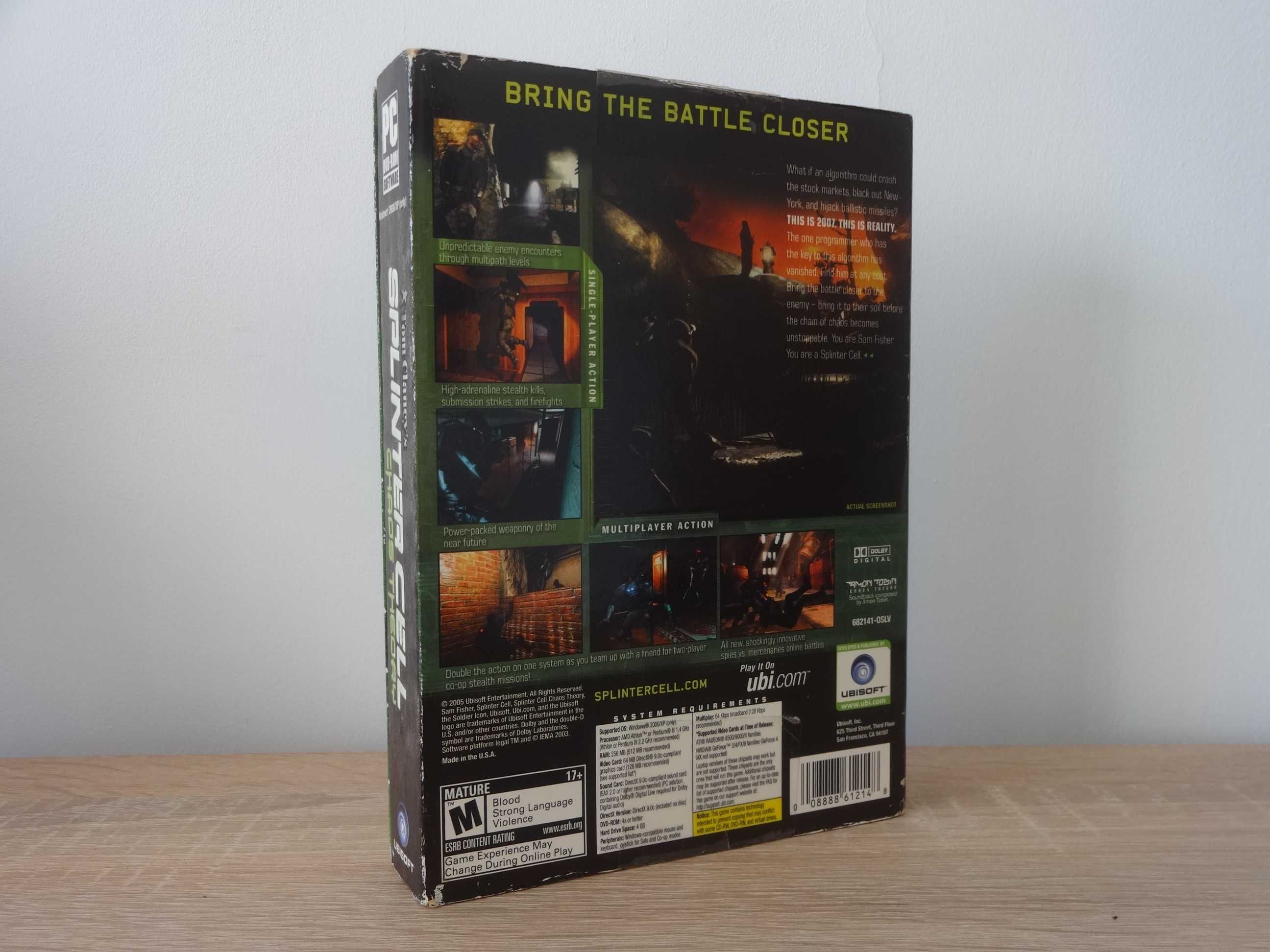 Tom Clancy's Splinter Cell Chaos Theory - BIG BOX USA