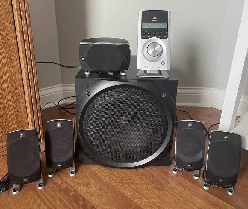 Głośniki 5.1 Logitech Z-5500 THX, moc 500W, Stan Bdb [lepsze od z906]