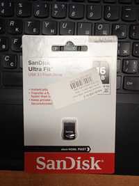 USB SanDisk Ultra Fit 16GB USB 3.1 - нова