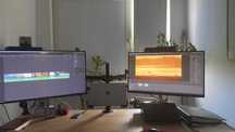 2x Monitory DELL / U2719D / S2721HS + Uchwyt Maclean Stan IDEALNY