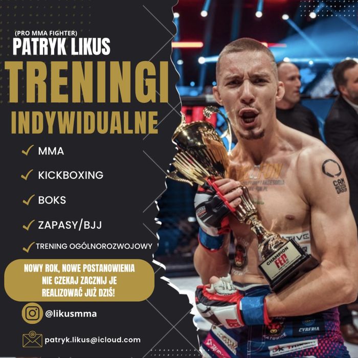 Treningi personalne MMA/ BOKS / KICKBOXING / K1 / ZAPASY – KATOWICE