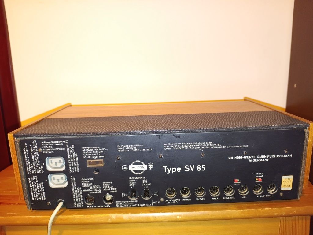 Grundig SV 85 Sansui Pioneer Technics