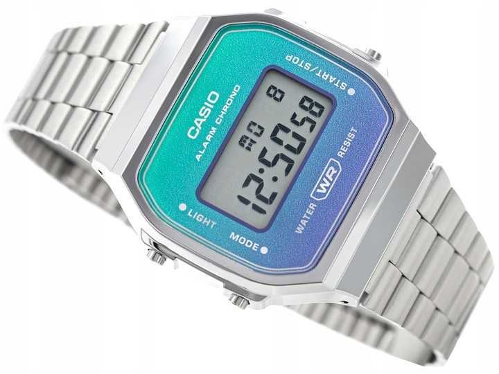 Casio Watch A168WER-2AEF zegarek męski w stylu RETRO