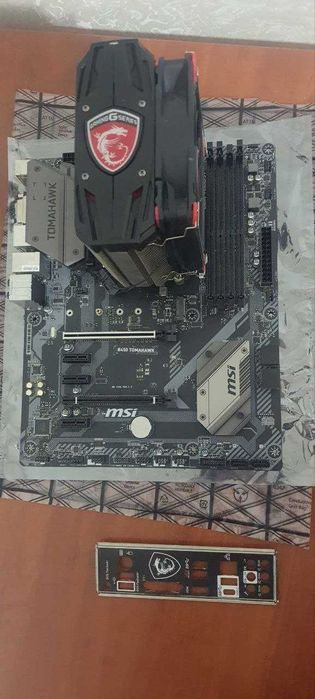 MSI B450 Tomahawk + ryzen 5 2600 + Crucial Ballistix DDR4 3200 32 GB