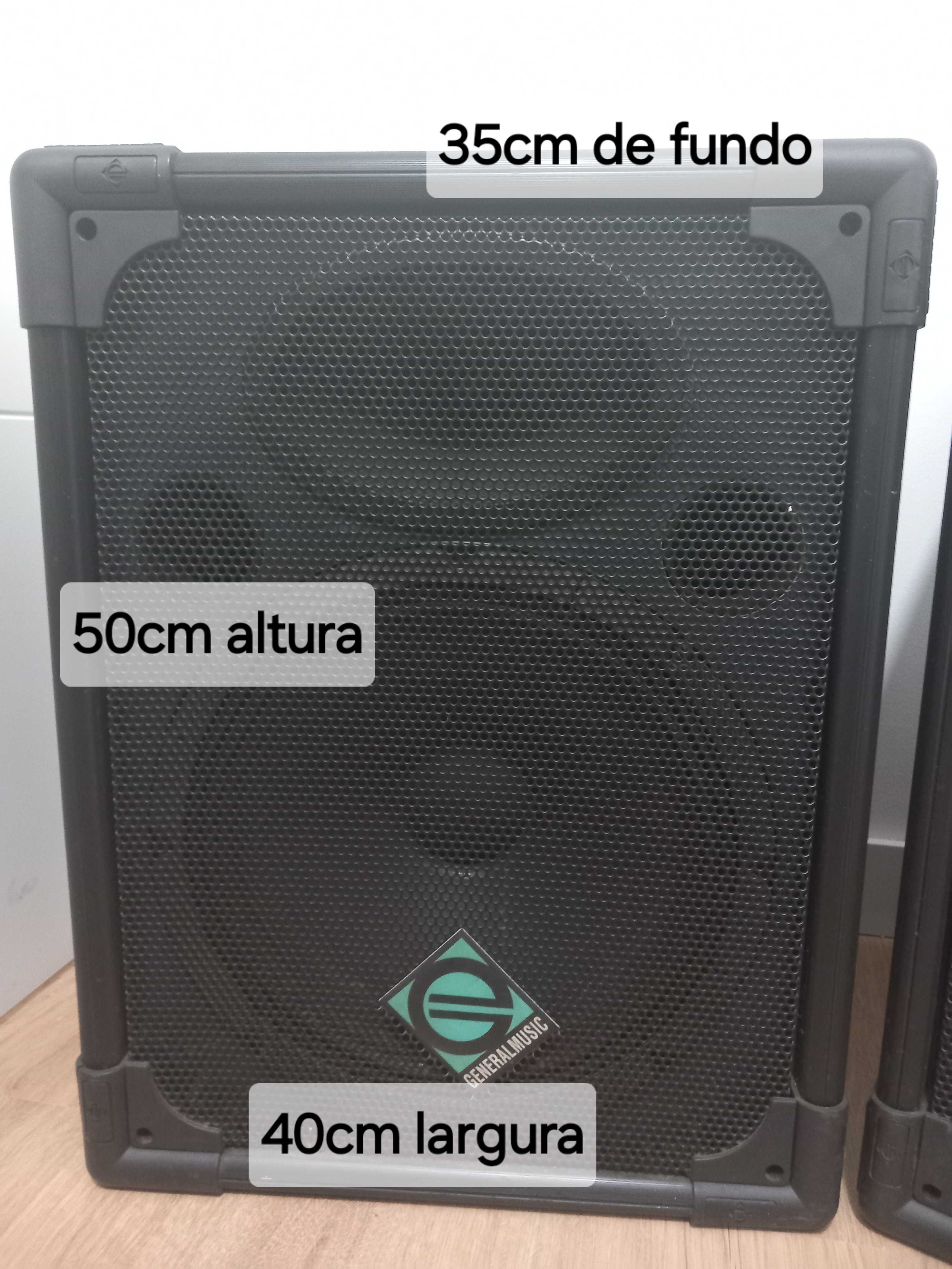 Colunas de som profissinais