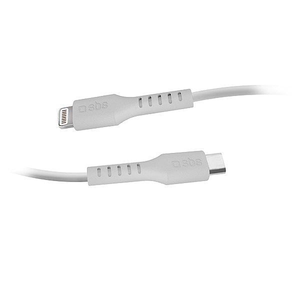 Kabel SBS TECABLELIGTC1W USB-C - Lightning z certyfikatem MFi, 1m - bi