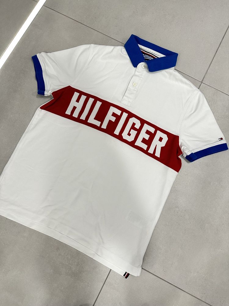 Koszulka polo z krótkim rękawem Tommy Hilfiger rozmiar S