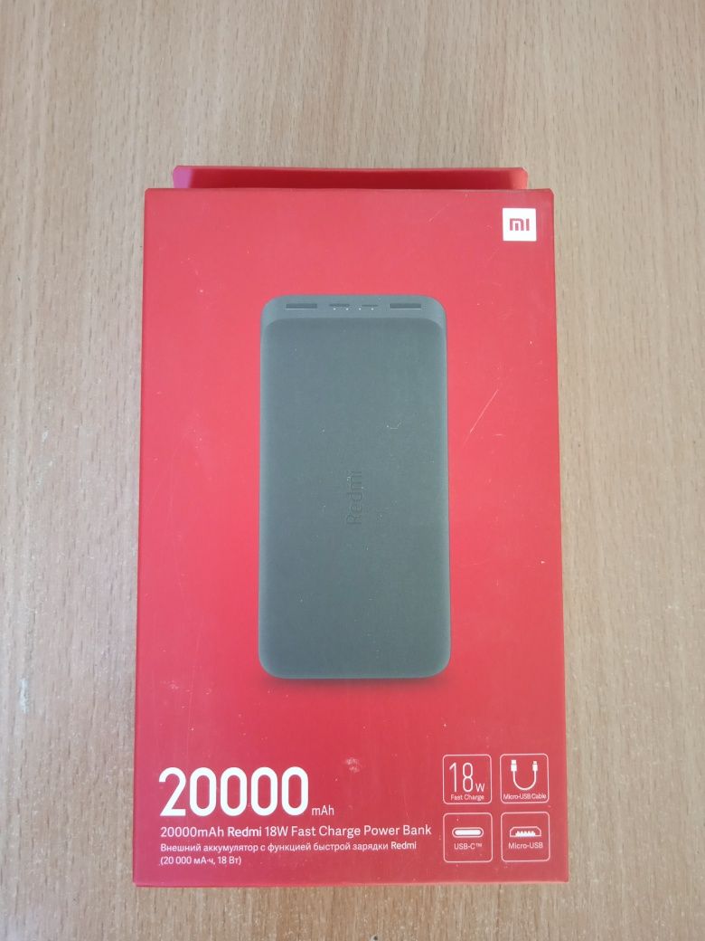 PowerBank redmi w18 20000 mah