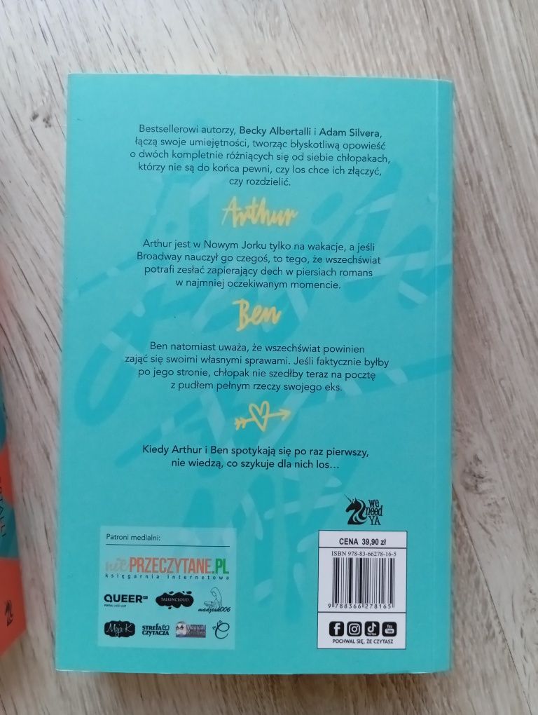 Zestaw książek "A jeśli to my"&" To właśnie my" Adam Silvera