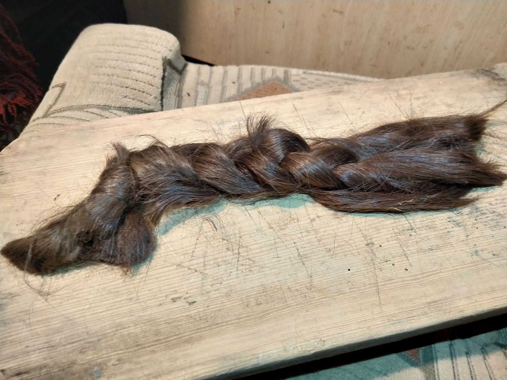 Włosy naturalne warkocz 30 cm