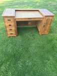 Biurko/Biuro tekowe teak