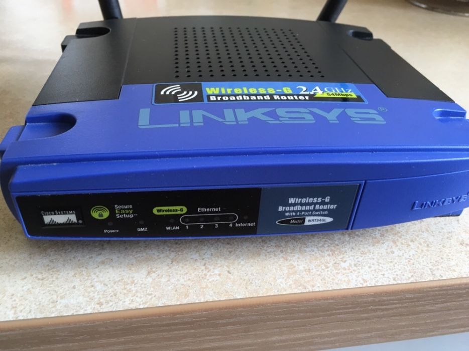 Linksys WRT54GL router