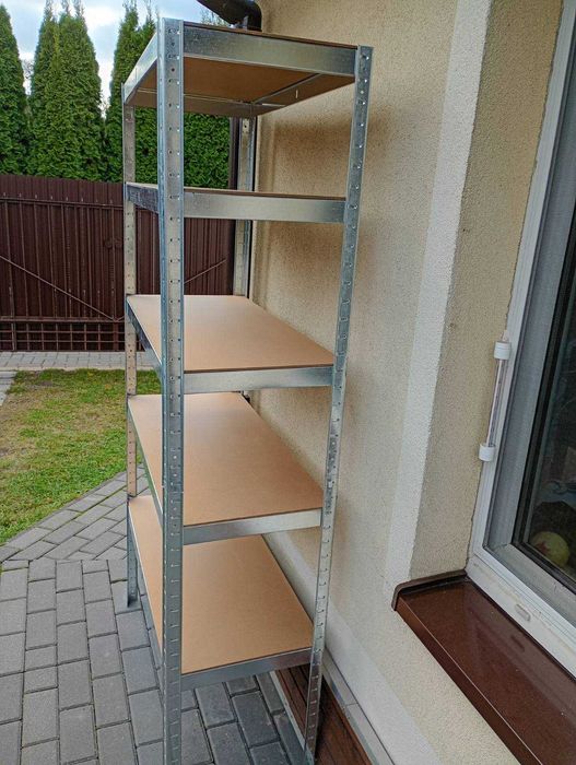 Regał garażowy masywny 90×40×180