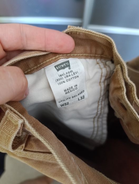 Винтажные рабочие levis 550 carpenter workwear